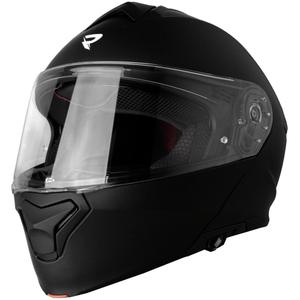 Casco moto apribile Street Racer Fury nero opaco