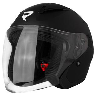 Casco moto Street Racer Sonic Open Nero opaco