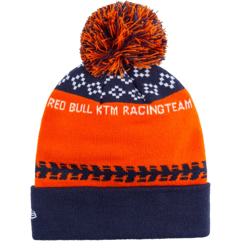 Cappellino Red Bull KTM Winter Beanie blu-arancio