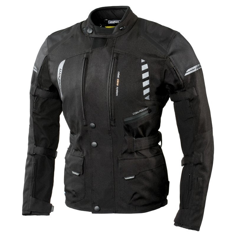Tuta Moto Rebelhorn Hiker II nero Saldi