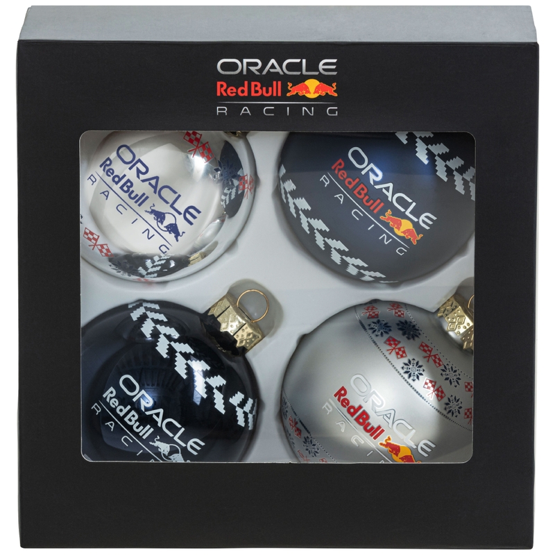 Addobbi natalizi Oracle Red Bull Racing blu-argento