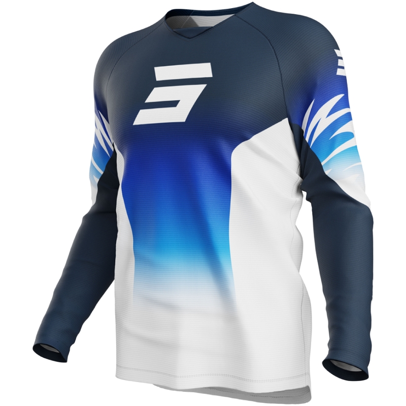 Maglia motocross per bambini Shot Draw X-Trem blu