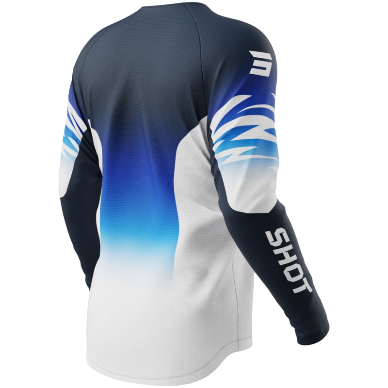 Maglia motocross per bambini Shot Draw X-Trem blu