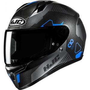 Casco moto integrale HJC C10 Aspa MC2 nero-blu-grigio
