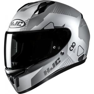 Casco moto integrale HJC C10 Aspa MC5SF grigio-argento-nero