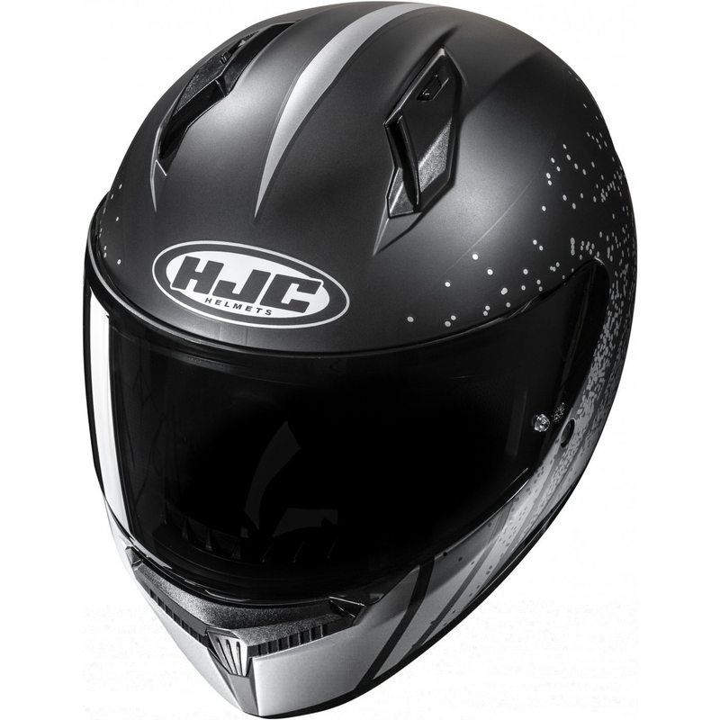 Casco moto integrale HJC C10 Haven MC5SF nero-grigio