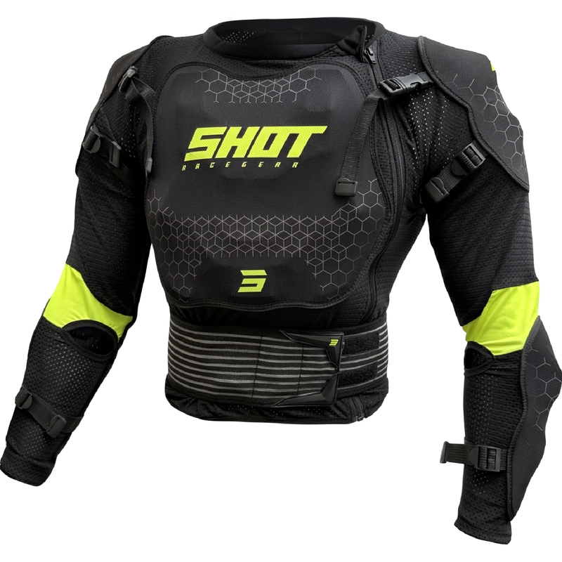 Protettore corpo Shot Optimal 2.0 nero-giallo