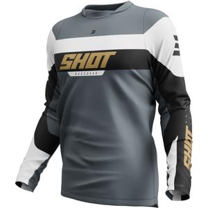 Maglia motocross Shot Devo League oro