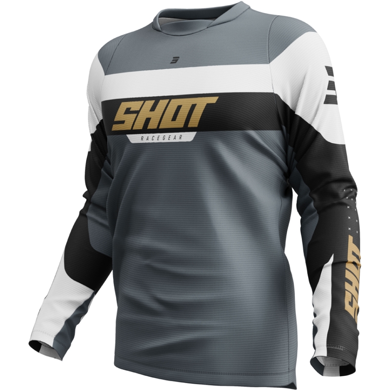 Maglia motocross Shot Devo League oro