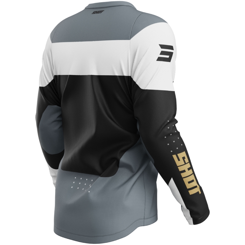 Maglia motocross Shot Devo League oro