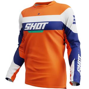 Maglia motocross Shot Devo League arancione