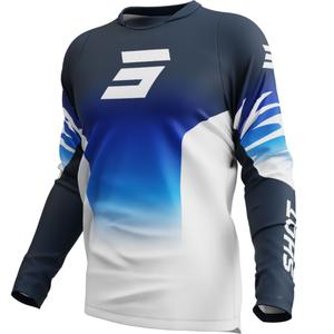 Maglia motocross Shot Devo X-Trem blu