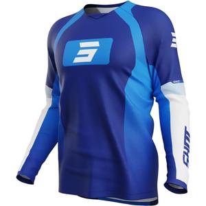 Maglia motocross Shot Draw Instinct blu