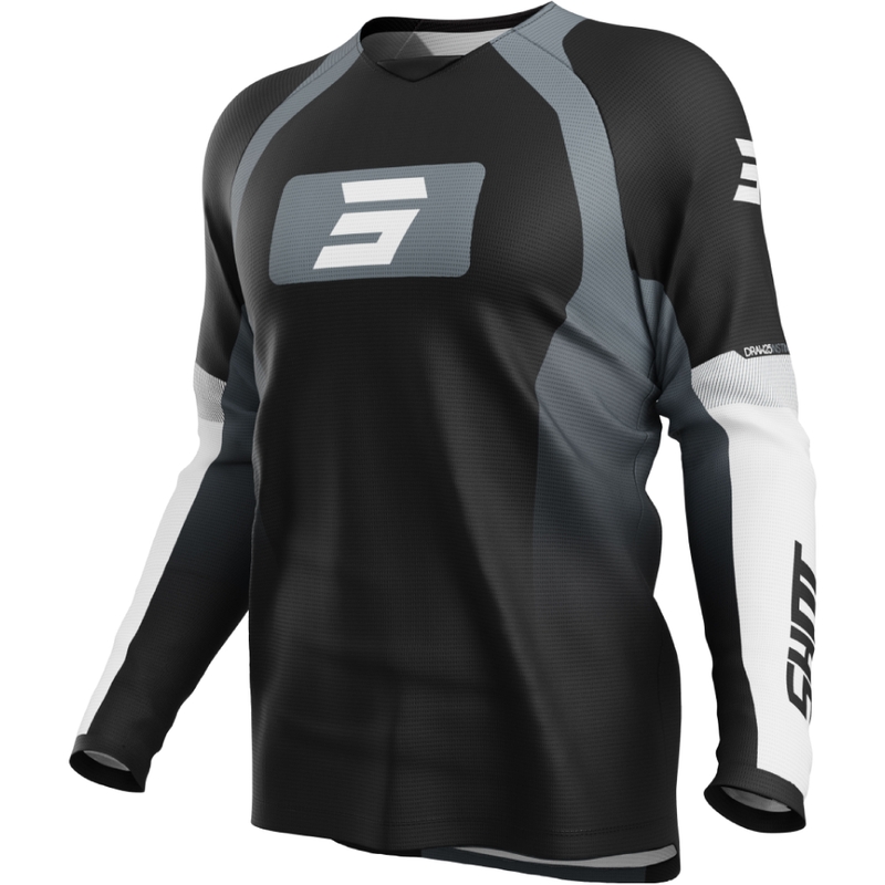 Maglia motocross Shot Draw Instinct grigia