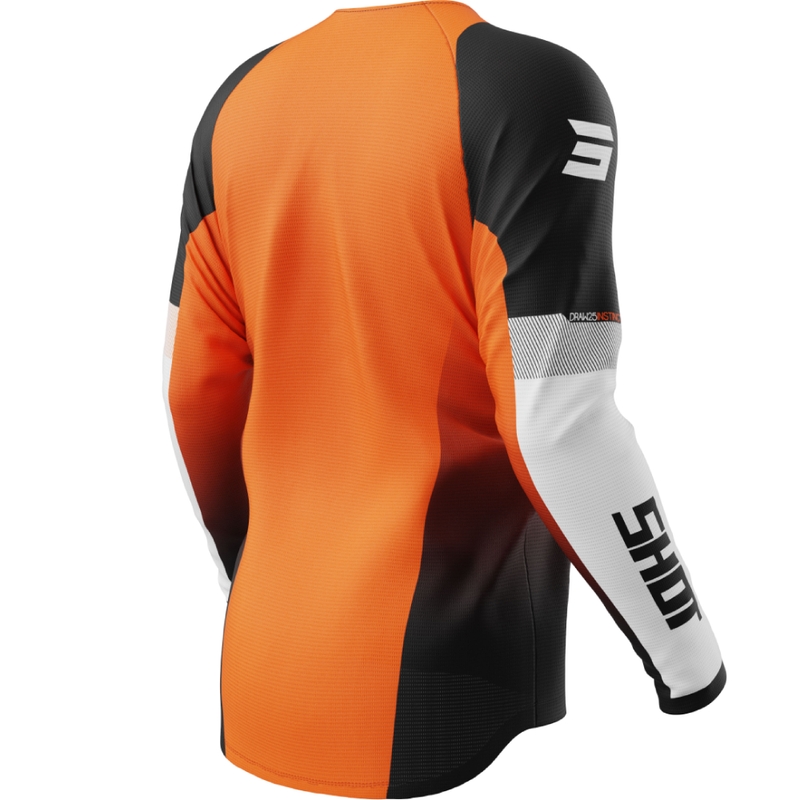 Maglia motocross Shot Draw Instinct arancione