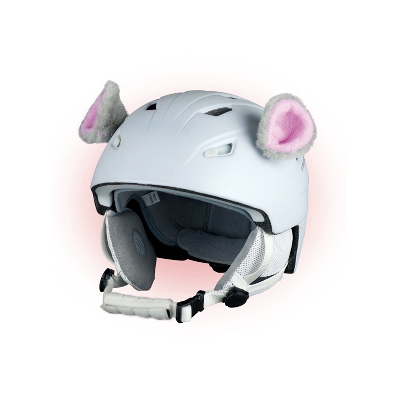 Orecchie su casco Mouse rosa