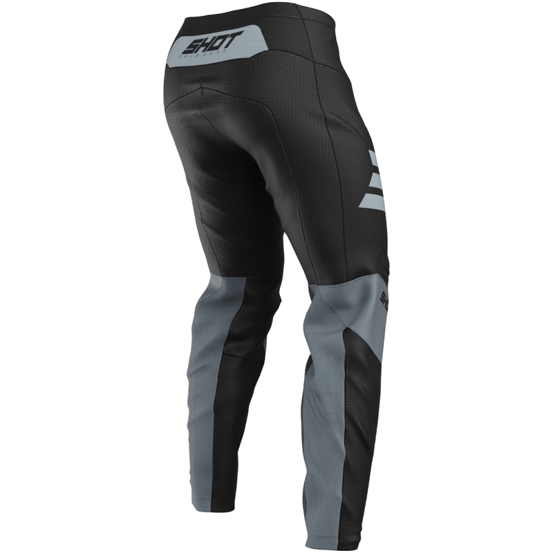 Pantaloni motocross Shot Devo Blast nero-grigio