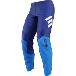 Pantaloni motocross Shot Draw Instinct Blu