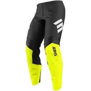 Pantaloni motocross Shot Draw Instinct giallo fluo