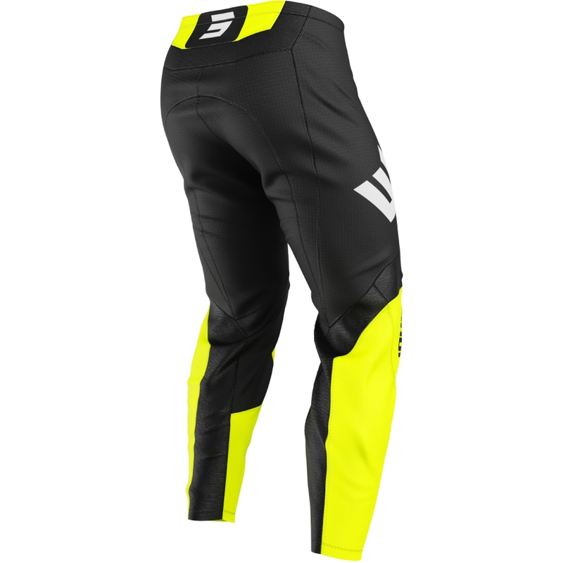 Pantaloni motocross Shot Draw Instinct giallo fluo