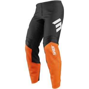 Pantaloni motocross Shot Draw Instinct arancione