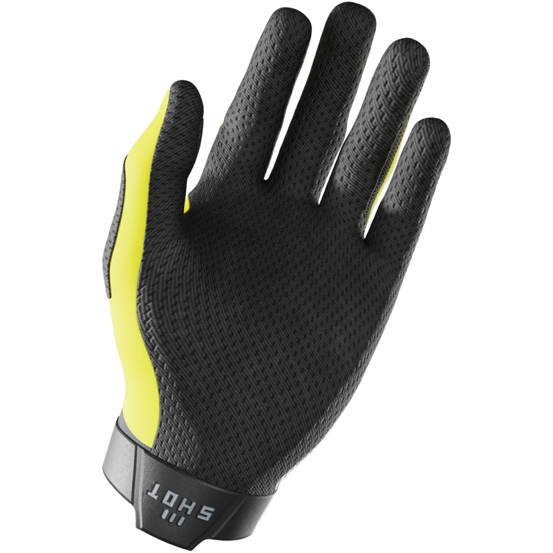 Guanti Motocross Shot Lite HVA Neri