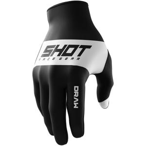 Guanti motocross Shot Draw Sky neri