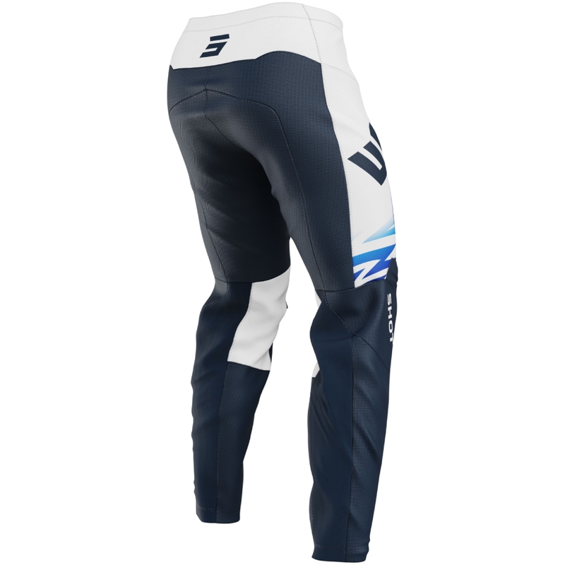 Pantaloni motocross per bambini Shot Draw X-Trem blu