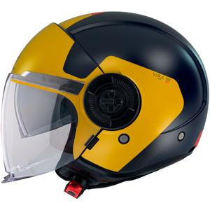 Casco moto aperto MT Viale SV Beta D3 nero-oro