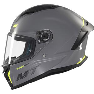 Casco moto integrale MT Stinger 2 Solid Gloss Grey
