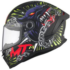 MT Stinger 2 Akin casco moto integrale opaco
