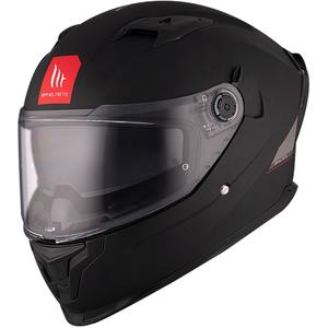 MT BRAKER SV SOLID A1 casco moto integrale nero lucido