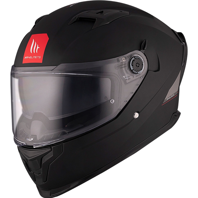 MT BRAKER SV SOLID A1 casco moto integrale nero opaco