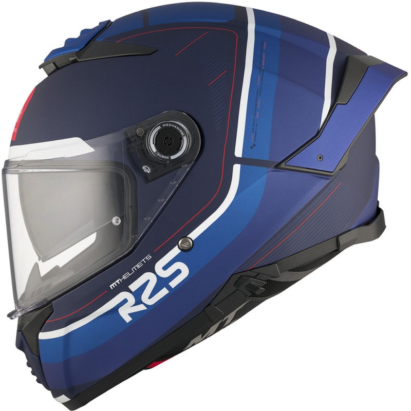 MT THUNDER 4 SV R25 B2 casco moto integrale blu opaco Saldi