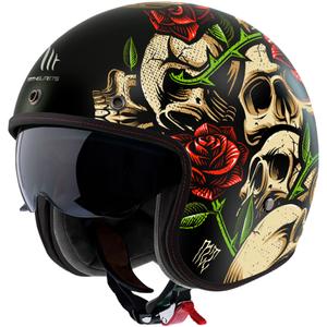 Casco moto aperto MT Le Mans 2 SV Breakout B2 lucido