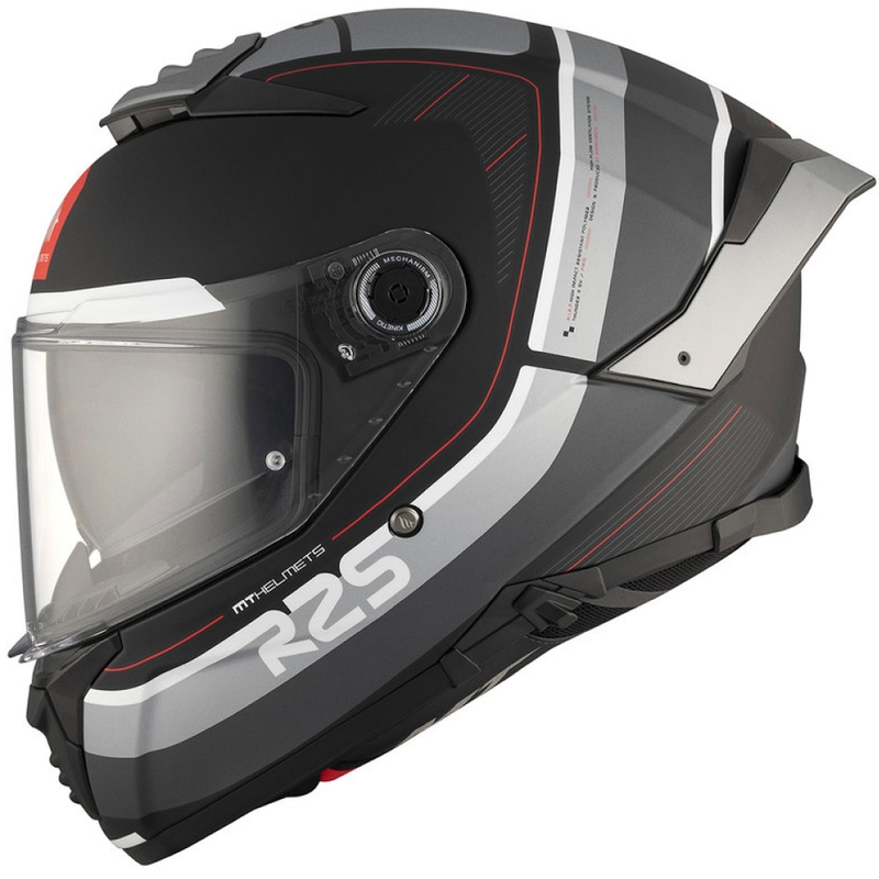 Casco integrale da moto MT THUNDER 4 SV R25 B2 grigio opaco-nero in offerta Saldi