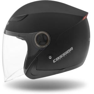 Casco moto aperto Cassida Reflex nero opaco