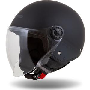 Casco moto aperto Cassida Handy nero-grigio