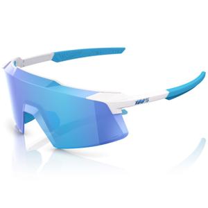 Occhiali da sole 100% Aerocraft con vetro HiPER blu