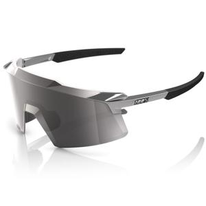 Occhiali da sole 100% Aerocraft con vetro HiPER argento