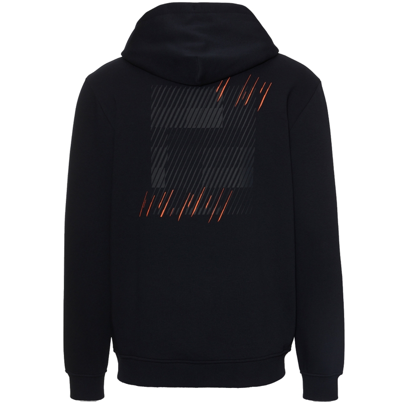 Felpa con cappuccio KTM Carbon nera