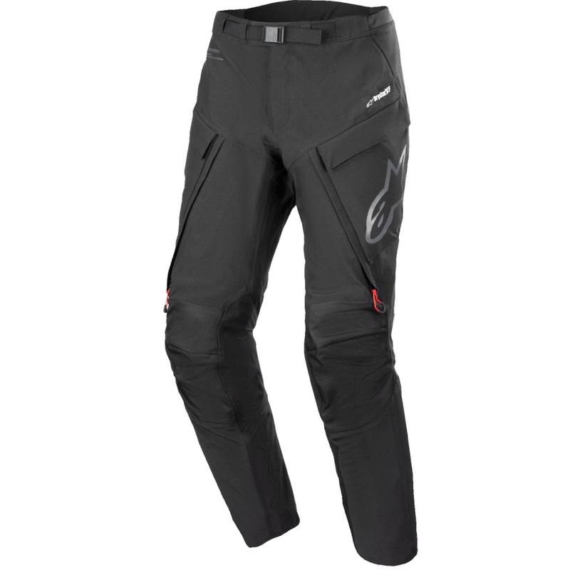 Pantaloni moto Alpinestars Hyde XT nero-rosso