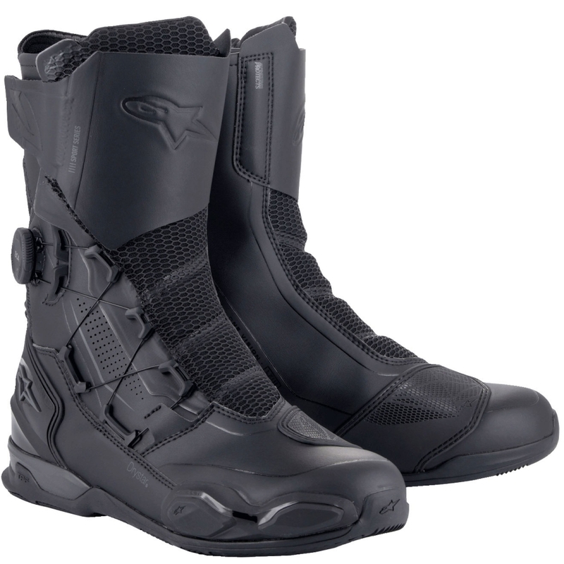 Stivali moto Alpinestars SP-X BOA Drystar nero-grigio scuro
