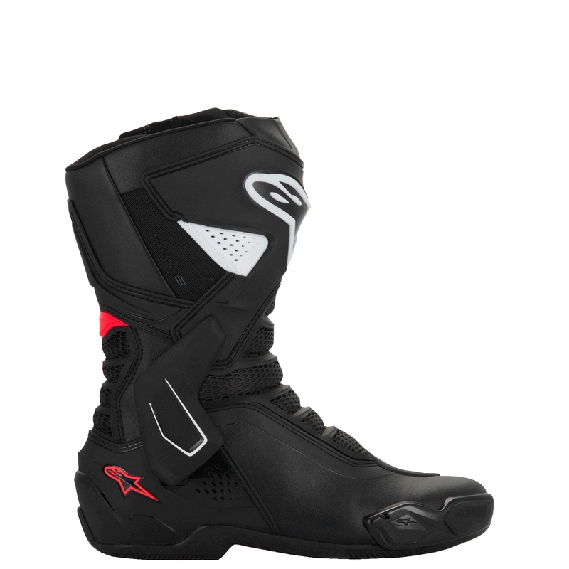 Stivali Moto da Donna Alpinestars Stella SMX-6 3 Nero-Bianco-Rosa