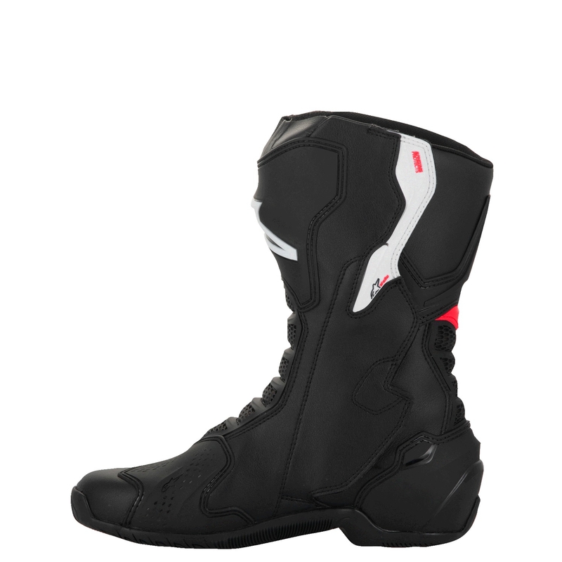 Stivali Moto da Donna Alpinestars Stella SMX-6 3 Nero-Bianco-Rosa