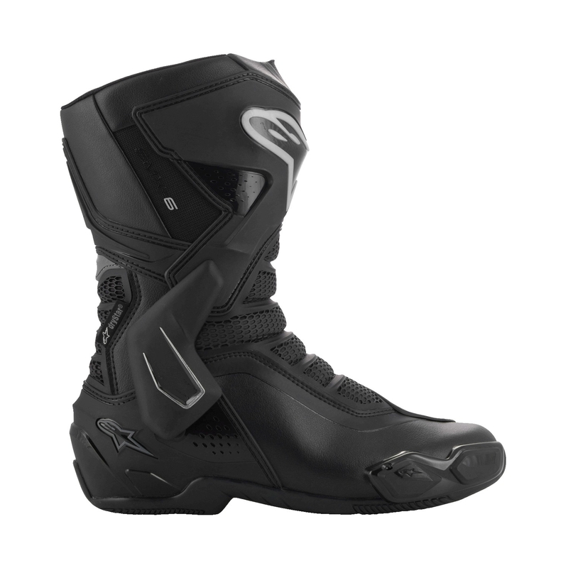 Stivali moto Alpinestars Stella SMX-6 3 Drystar da donna nero-argento