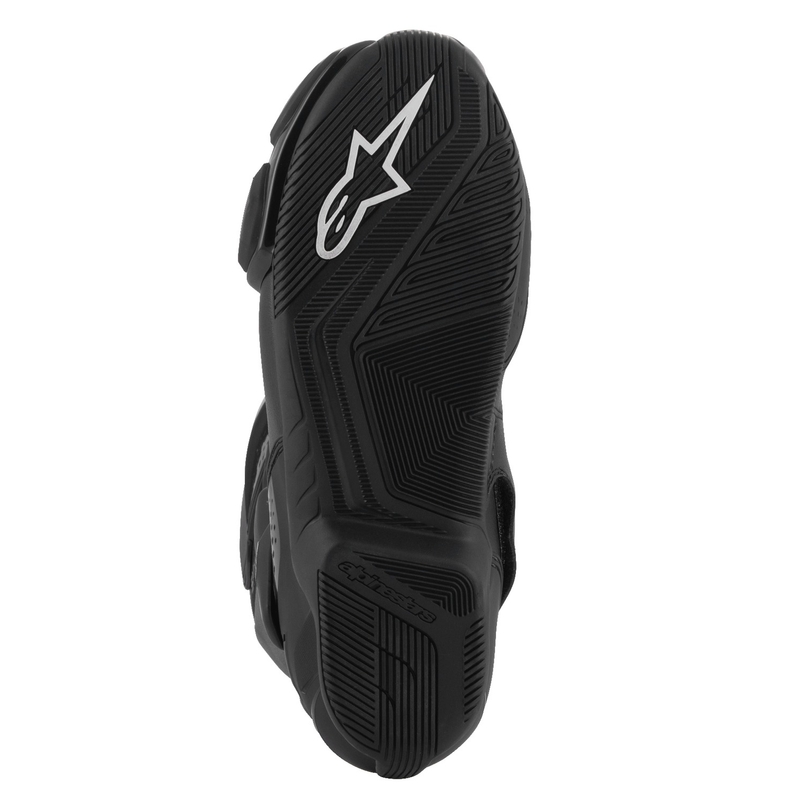 Stivali moto Alpinestars Stella SMX-6 3 Drystar da donna nero-argento