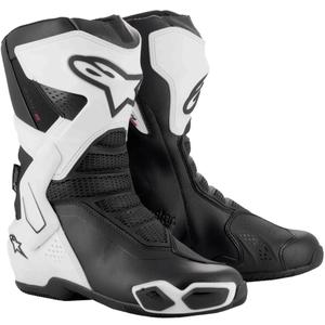 Stivali moto da donna Alpinestars Stella SMX-6 3 Drystar bianco-nero