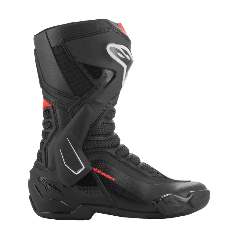 Stivali moto Alpinestars SMX-6 3 nero-rosso fluo