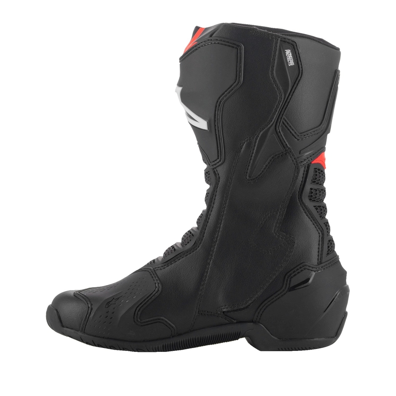 Stivali moto Alpinestars SMX-6 3 nero-rosso fluo